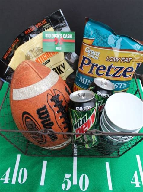 game day gift basket